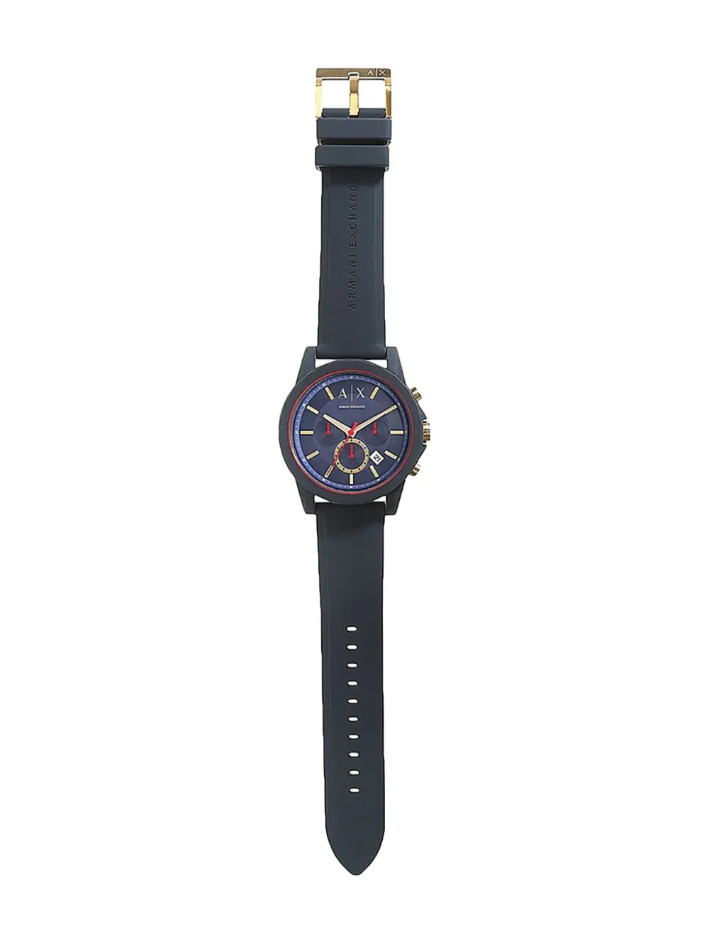 Armani Exchange 47 mm met automatisch uurwerk - Blauw