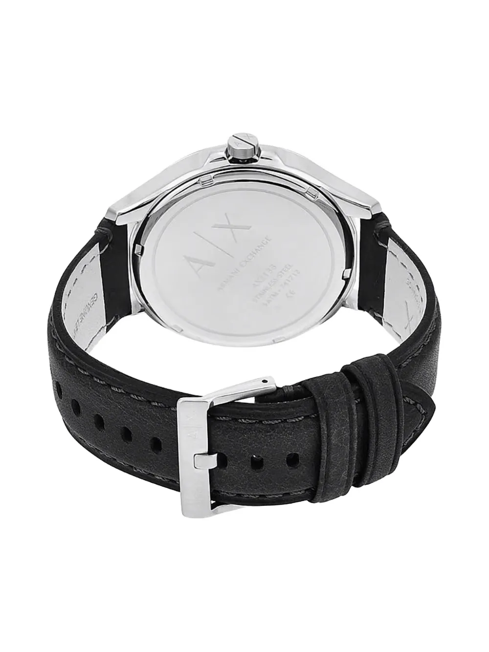  Armani Exchange Round Face 46mm - Black 
