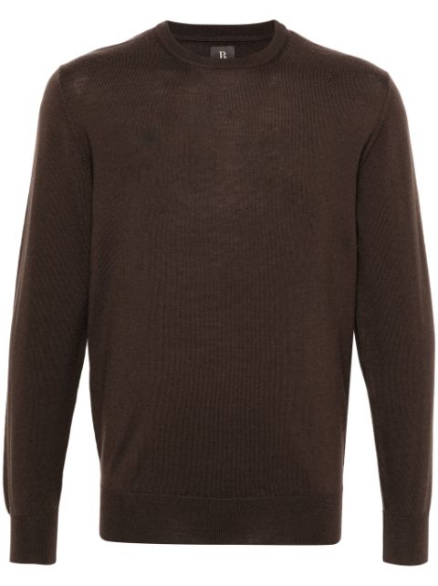 Boggi Milano merino wool sweater Men