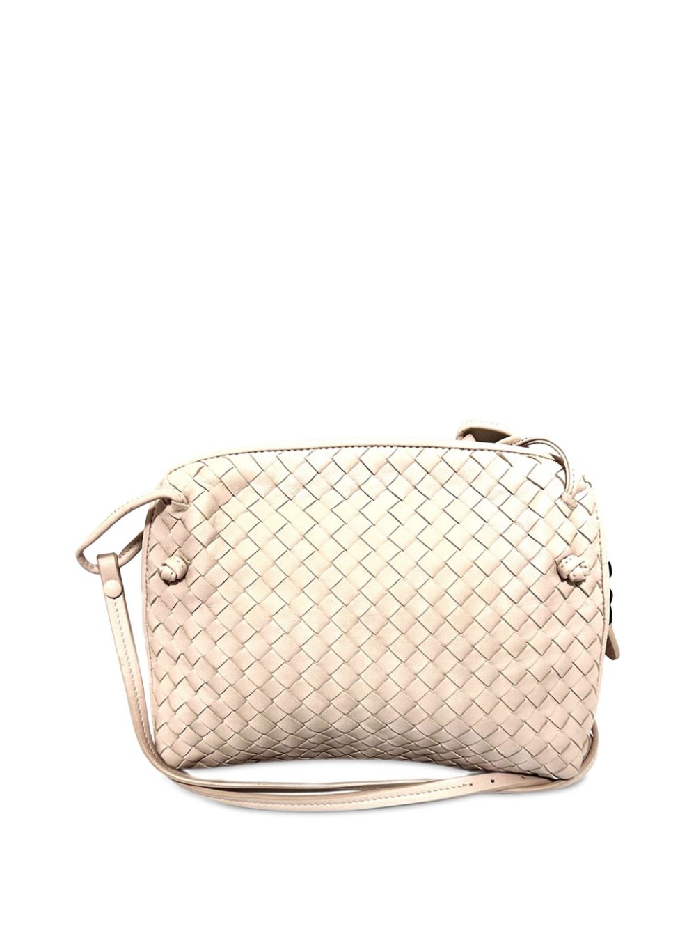 Bottega Veneta Pre-Owned 2012-2023 Intrecciato Nodini crossbody bag - Roze