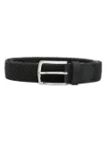 Boggi Milano braided elasticated belt - Black