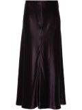 Agnona silk skirt - Purple