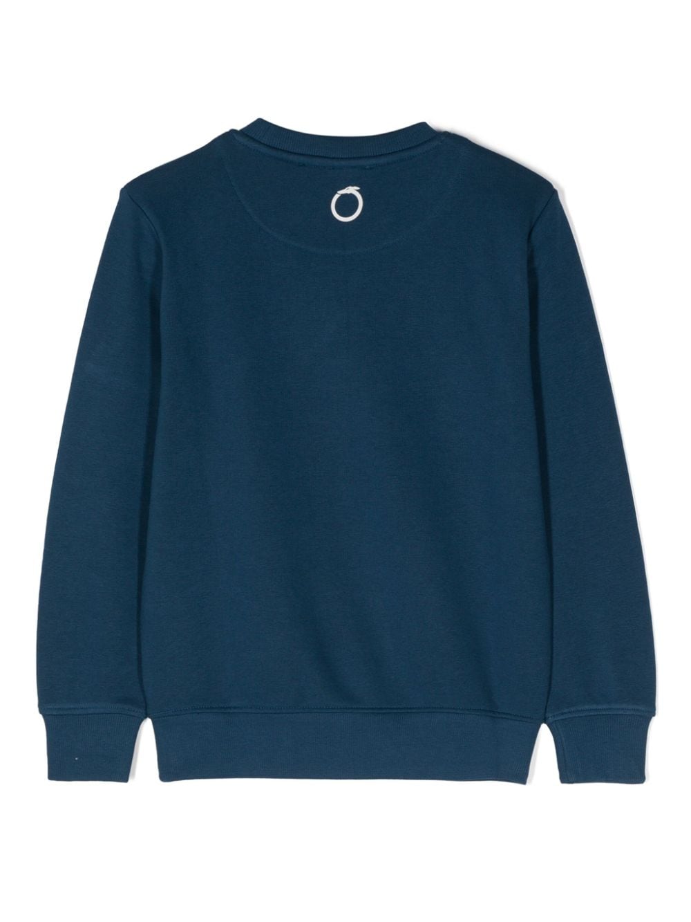 TRUSSARDI JUNIOR logo-print sweatshirt - Blauw