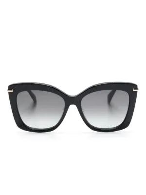 TOM FORD Eyewear Guinivere キャットアイ サングラス | ブラック