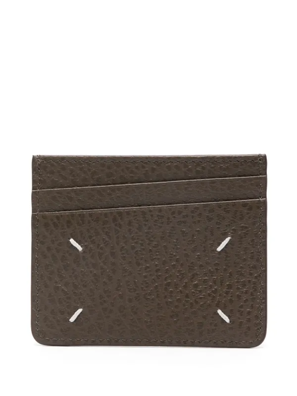 Maison Margiela ブラウン 三つ折り カードケース マルジェラ コンパクト財布 カードケース カード入れ ブラウン