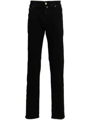 Raf Simons スリムジーンズ | ブラック | FARFETCH JP