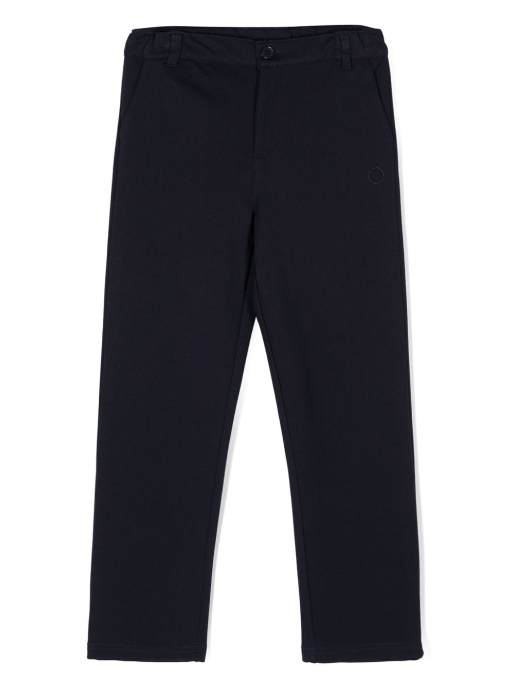 TRUSSARDI JUNIOR Broek met geborduurd logo Blauw