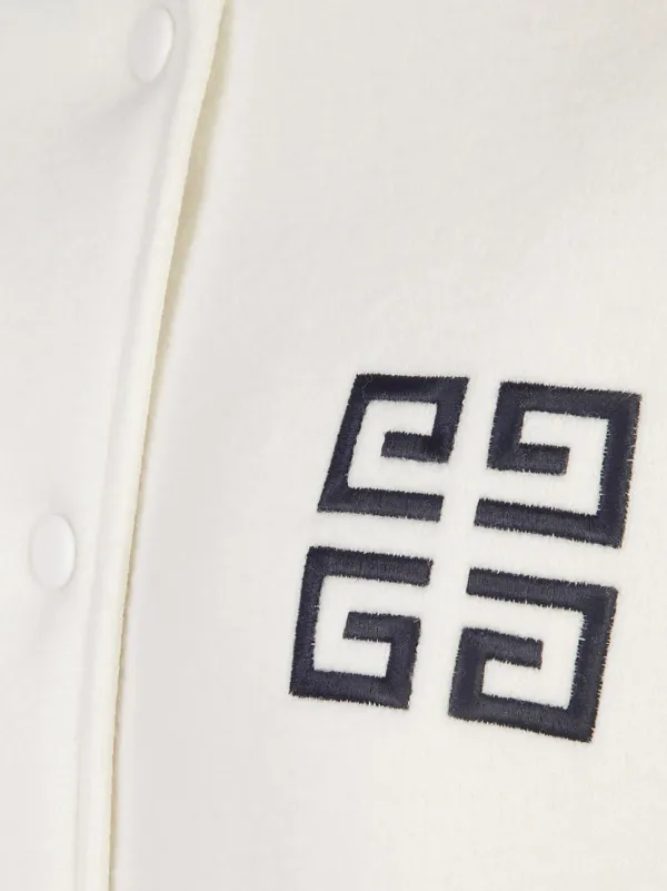 Givenchy Varsity 4G Bomber Jacket | Neutrals | FARFETCH