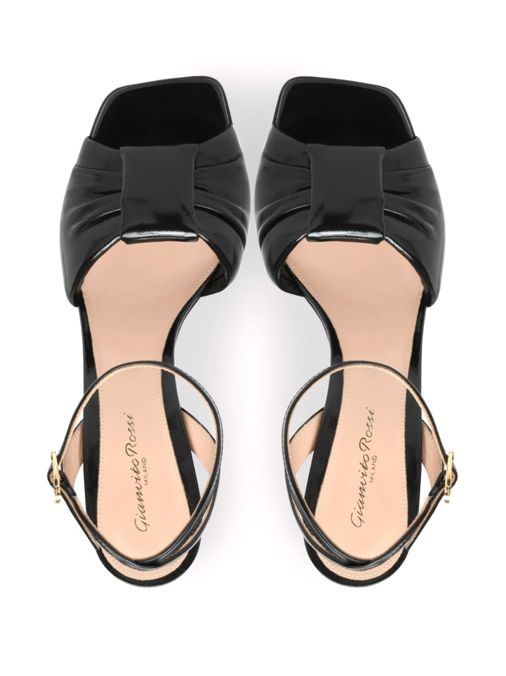 Gianvito Rossi 70 mm Paradì sandalen Zwart