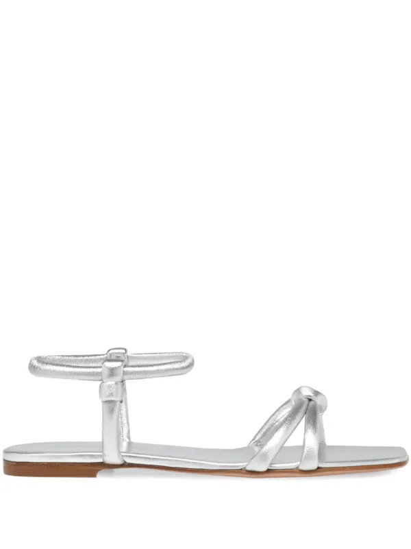 Gianvito Rossi Juno 05 Sandals in Silver