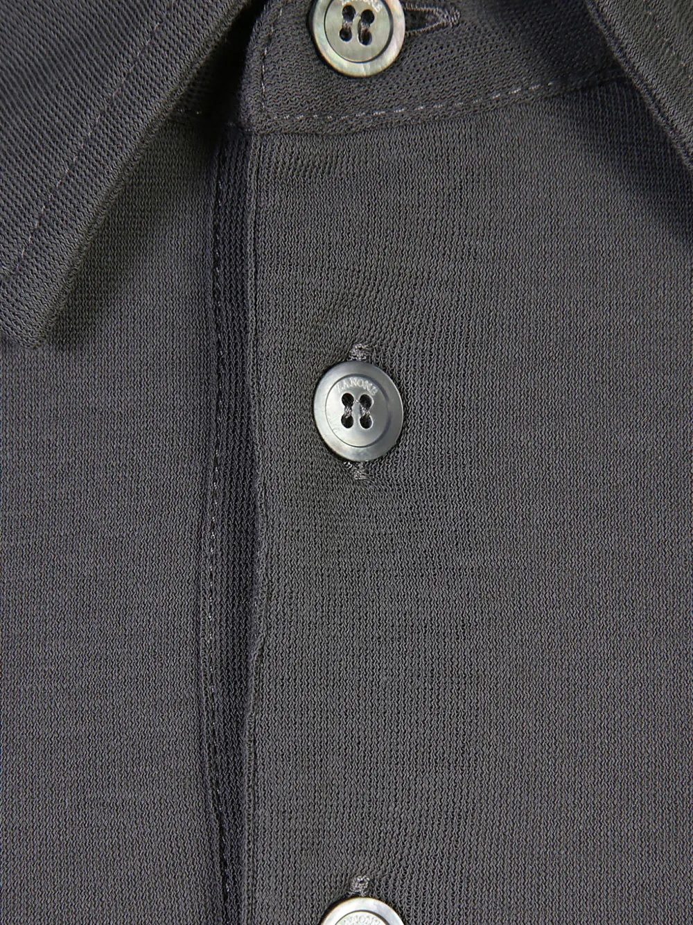 Zanone Slim-fit poloshirt Grijs