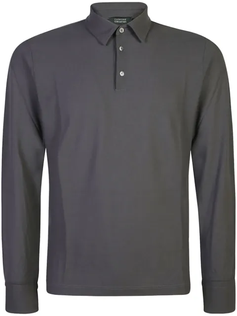 Zanone slim-cut cotton polo shirt