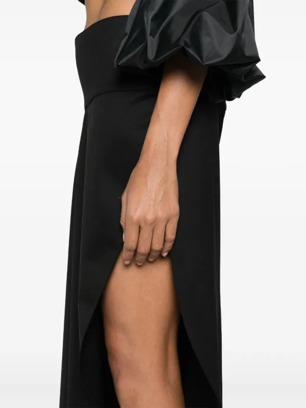 Alaïa Asymmetric Skirt | Black | FARFETCH