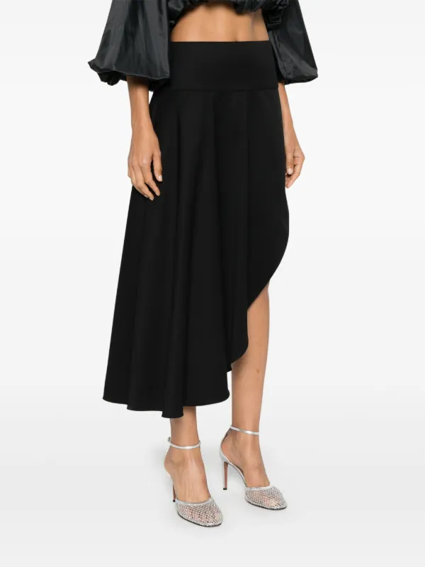 Alaa Asymmetric Skirt | Black | FARFETCH Alaa Asymmetric Skirt | Black | FARFETCH