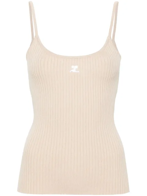 Courrèges Reedition ribbed top