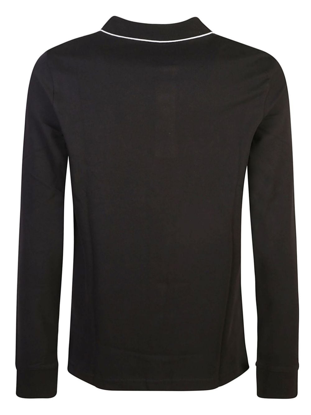 Shop Calvin Klein Slim Piqué Polo Shirt In Black