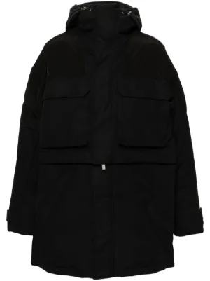 Rick Owens DRKSHDW フィッシュテール レインコート | ブラック
