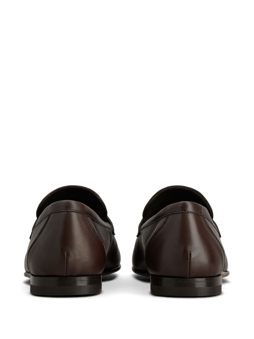 Tod's leather loafers Brown