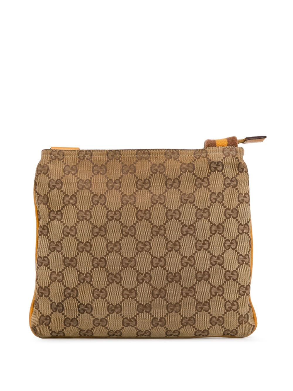 Gucci Pre-Owned 2000-2015 GG Canvas Web crossbody bag - Bruin