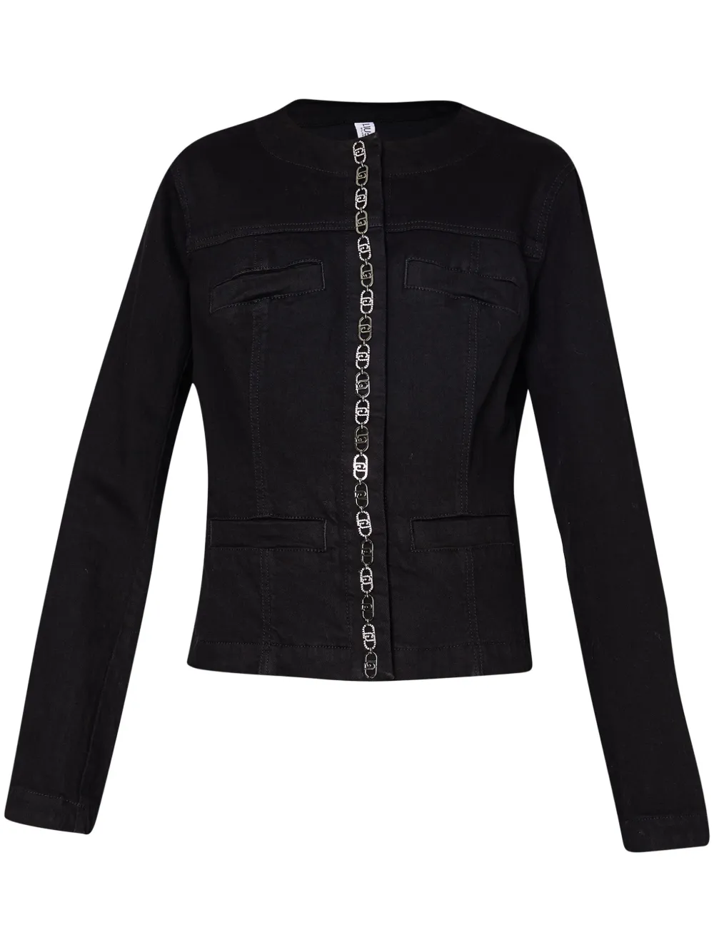 LIU JO Denim jack Zwart