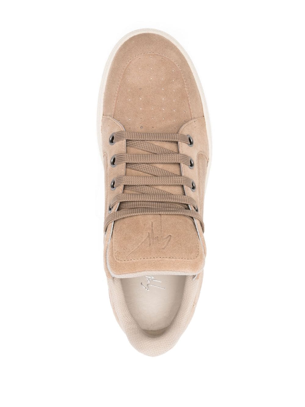 Shop Giuseppe Zanotti Gz94 Sneakers In Neutrals