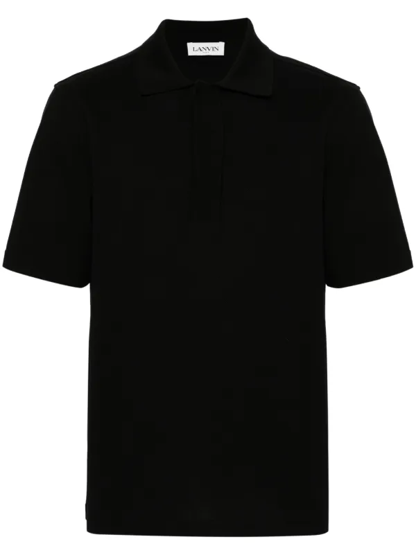くらしを楽しむアイテム | ポロシャツ Lanvin ブラック JP FARFETCH | トップス