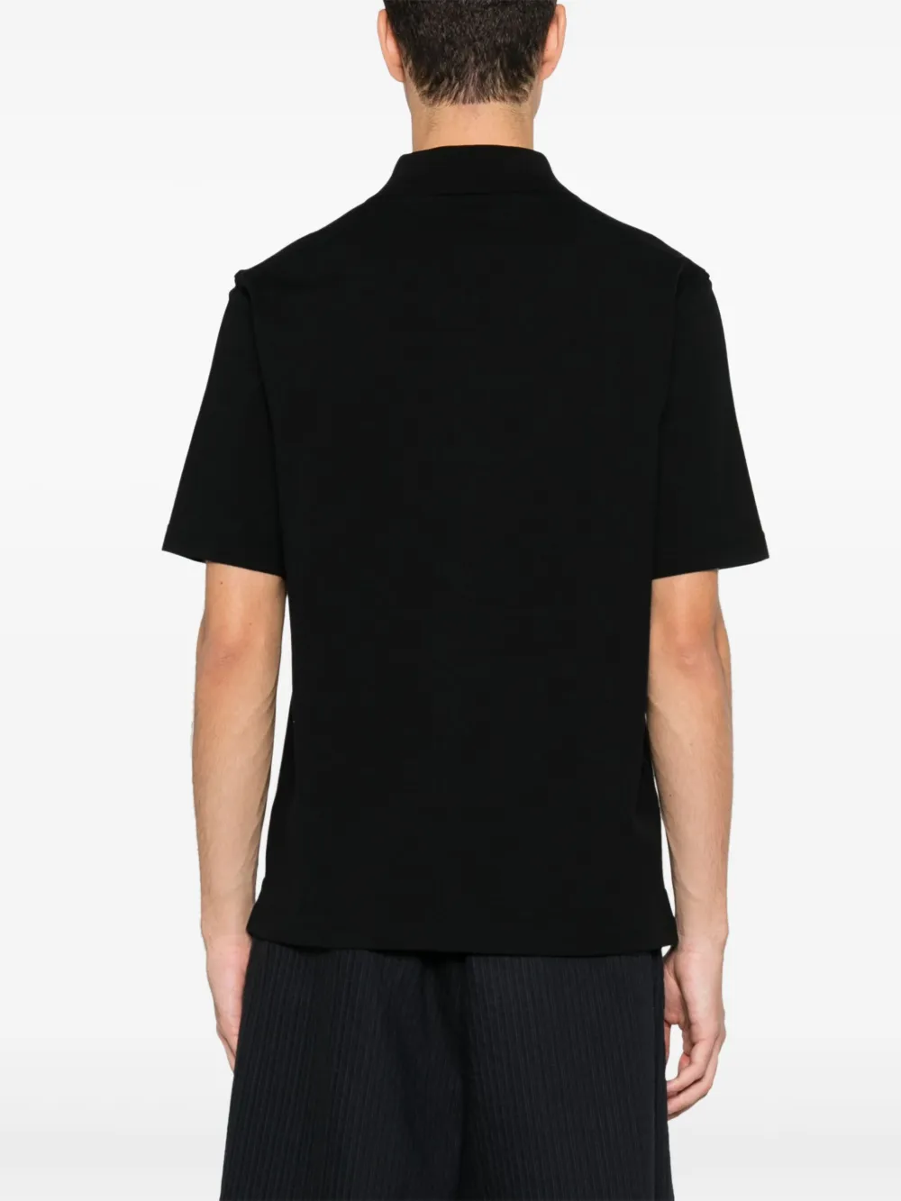 Lanvin Katoenen poloshirt Zwart