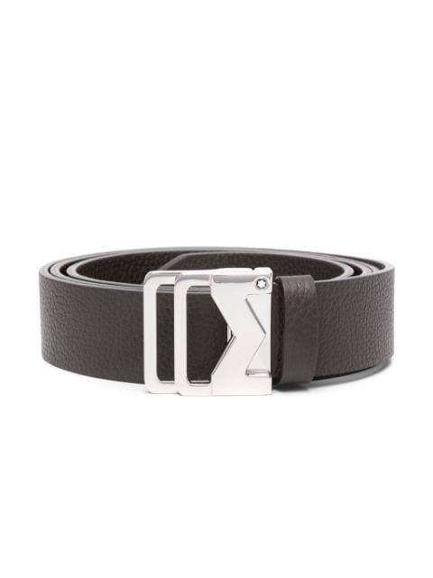 leather grainy belt