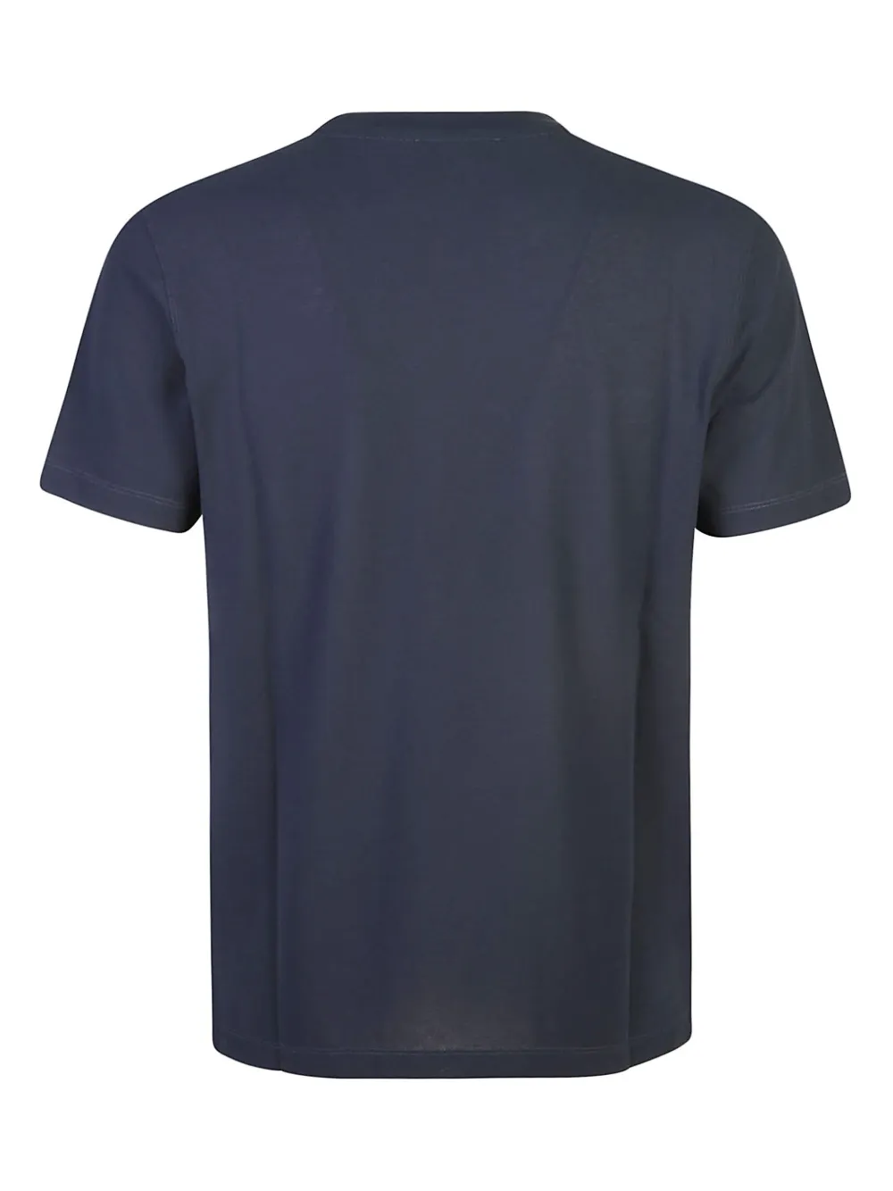Zanone slim-cut cotton T-shirt - Blauw