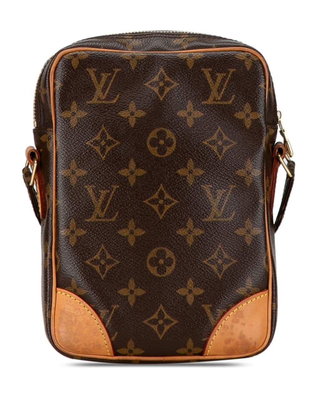 Louis Vuitton Pre-Owned 2003 Monogram Danube crossbody bag - Bruin