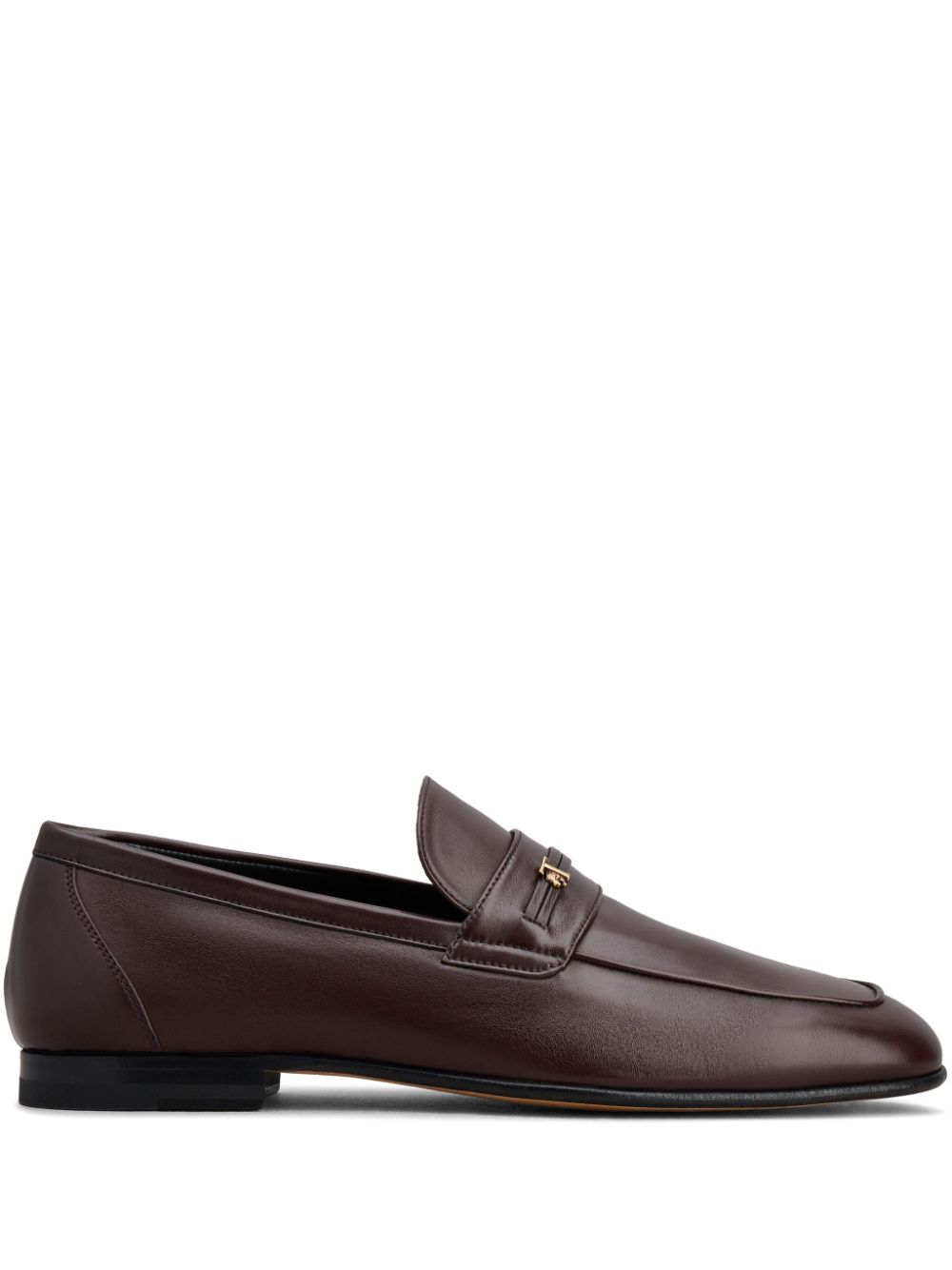 leather loafers