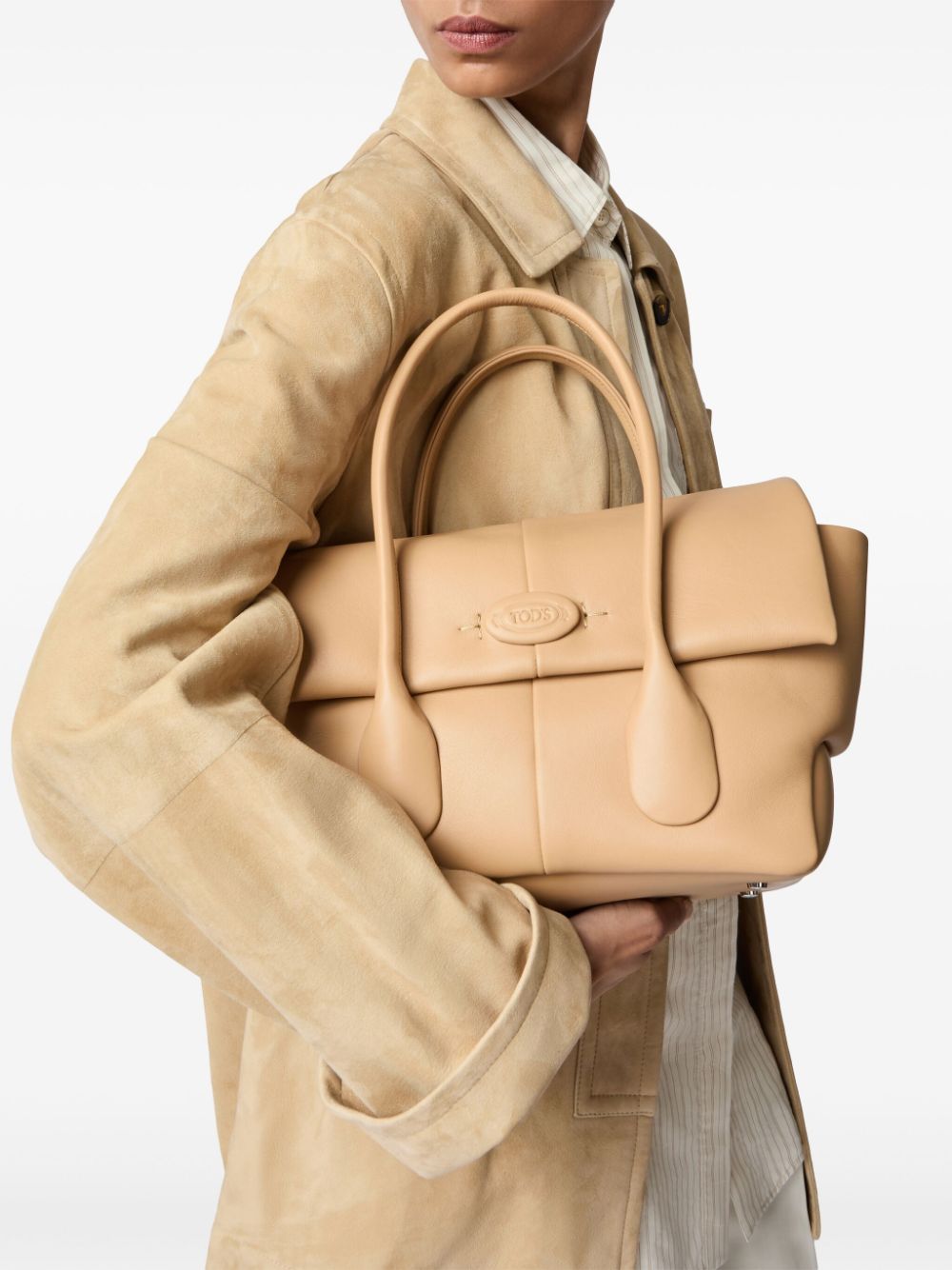 Tod's Reverse leren tas - Beige