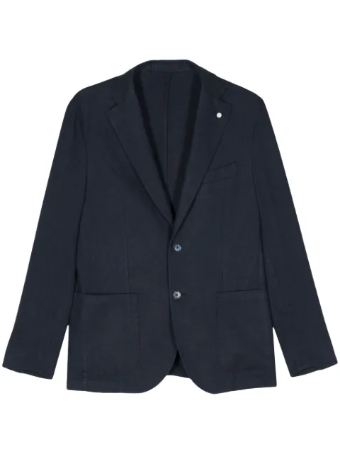 LUIGI BIANCHI MANTOVA herringbone blazer