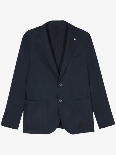 LUIGI BIANCHI MANTOVA herringbone blazer