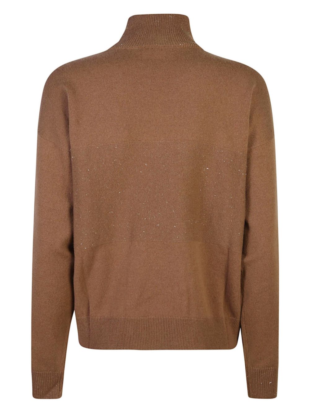 Peserico lurex-detail jumper - Bruin