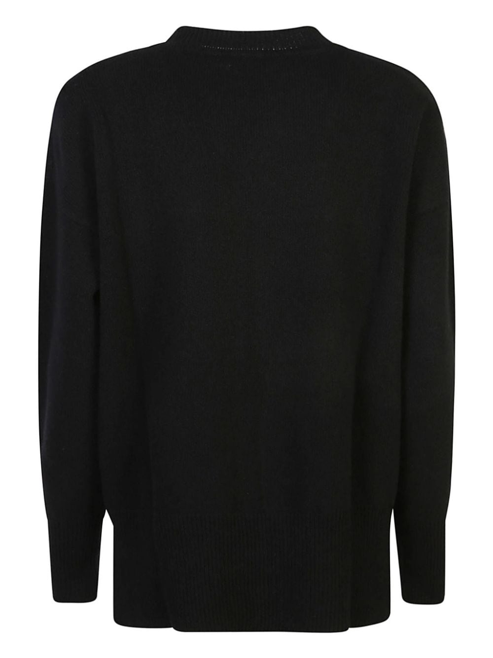 Roberto Collina Alpaca jumper - Zwart