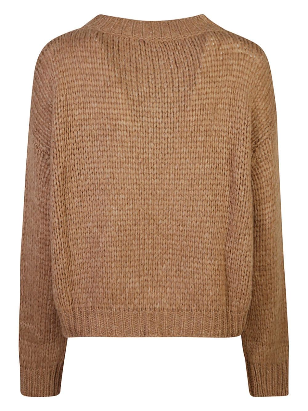 Shop Roberto Collina Crew Neck Jumper In Brown