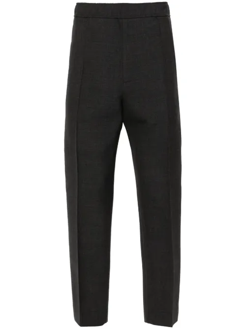 Pantalon en laine à coupe fuselée - Lanvin - Modalova