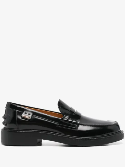 Tod's mocasines con letras del logo