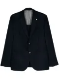 LUIGI BIANCHI MANTOVA single-breasted blazer - Blue
