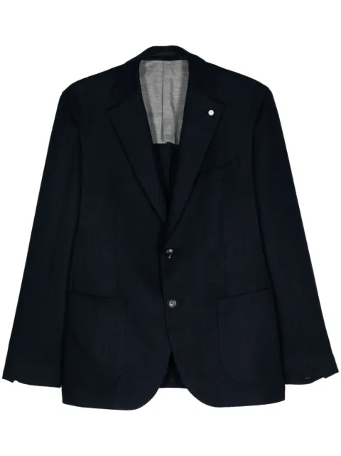 LUIGI BIANCHI MANTOVA single-breasted blazer