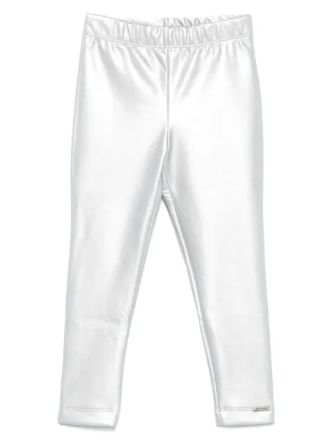 Monnalisa metallic-effect leggings