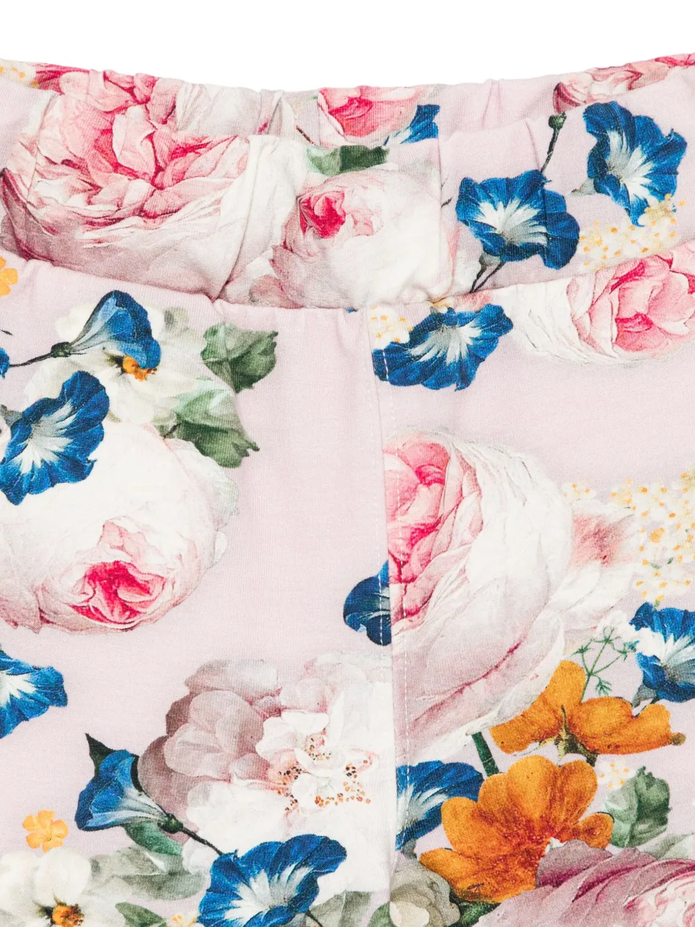 Monnalisa Trainingspak met bloemenprint Roze