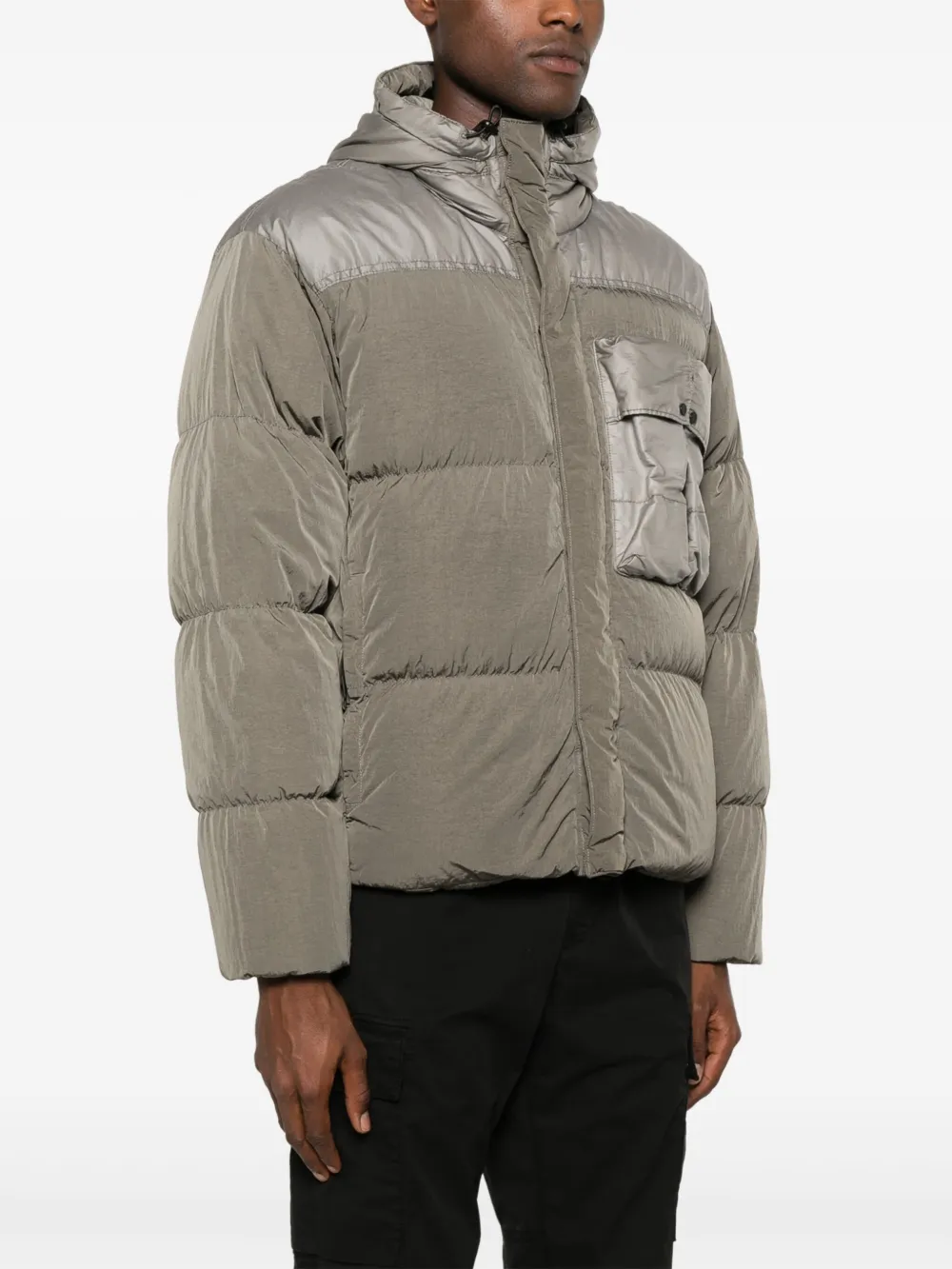C.P. Company Eco Chrome-R donsjack Grijs