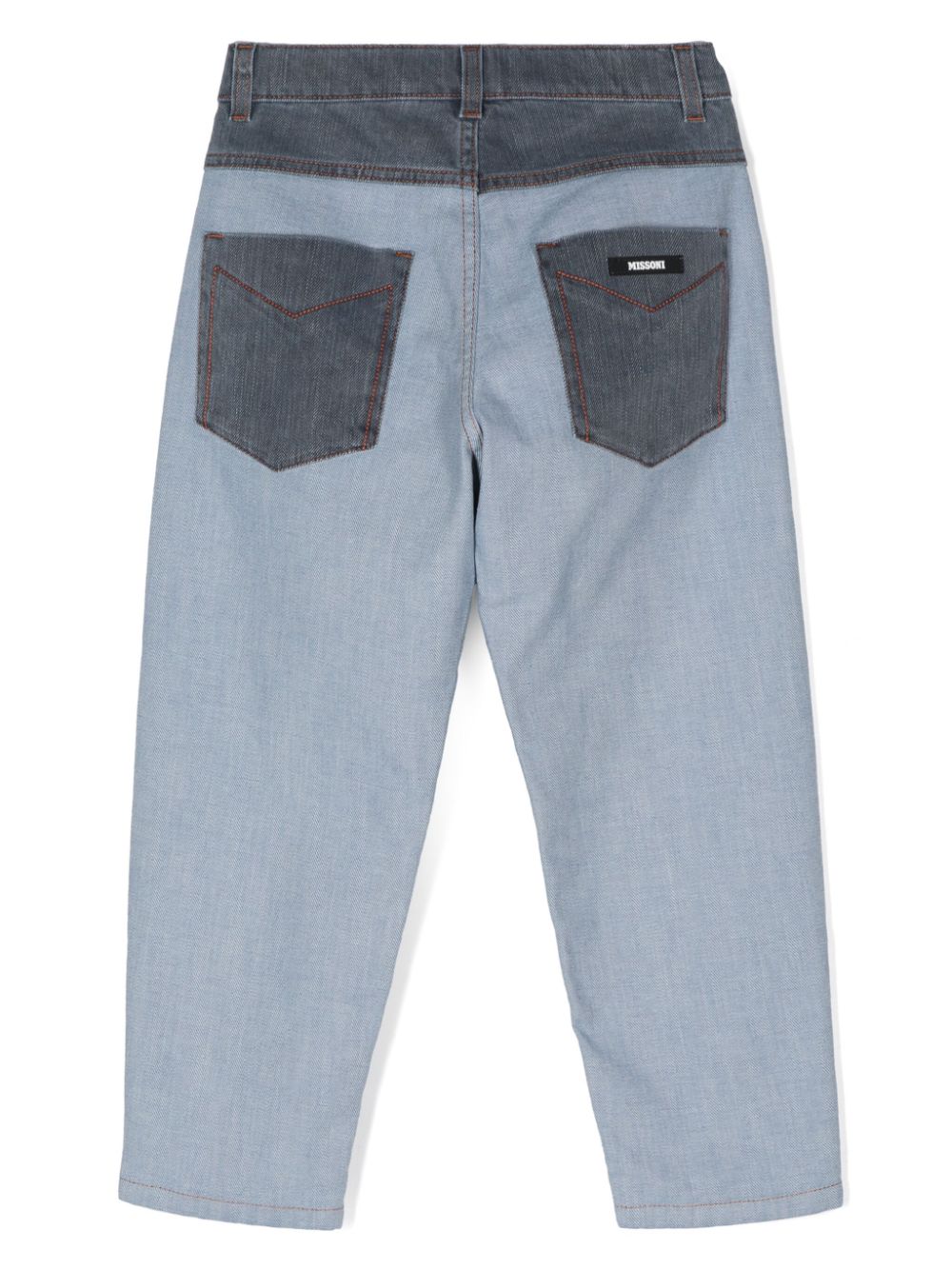 Missoni Kids tapered jeans - Blauw