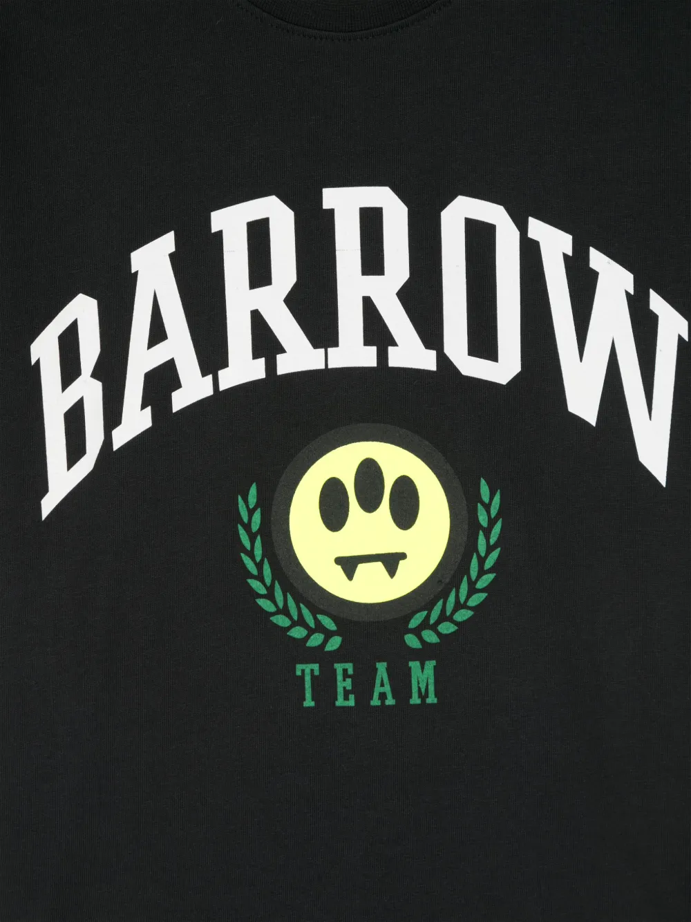 Barrow kids T-shirt met logoprint Zwart