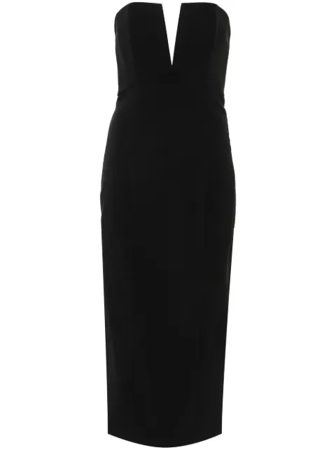 Roland Mouret strapless midi dress
