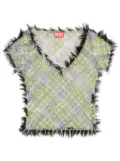 Diesel T-uffy cropped top - Black