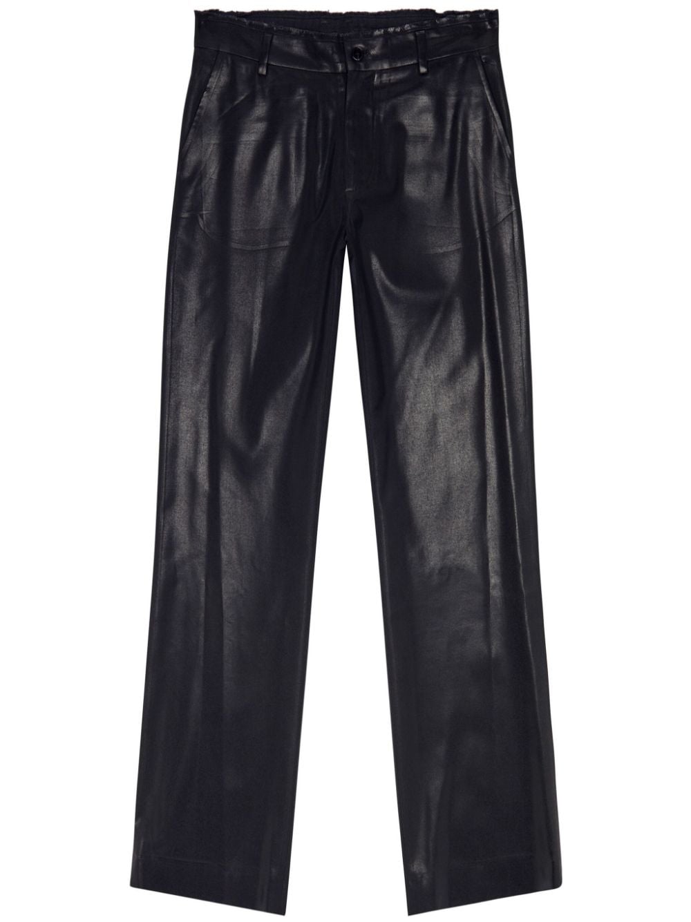 Shop Diesel P-kiley-heav Trousers In Black