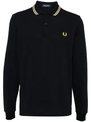 Fred Perry ロングスリーブ ポロシャツ | ブルー | FARFETCH JP